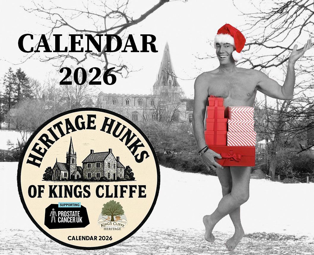 Heritage Hunks of King's Cliffe Charity Calendar 2026